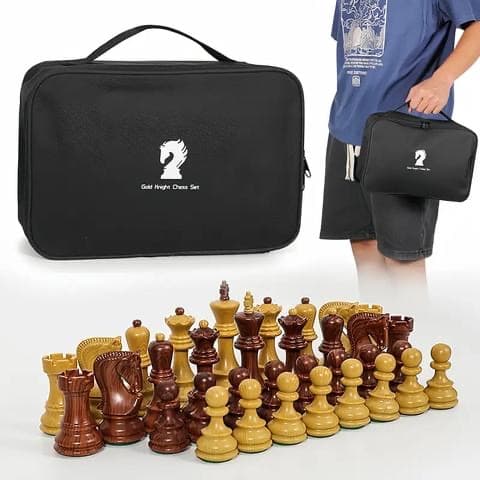 Échiquier grand format, finition premium