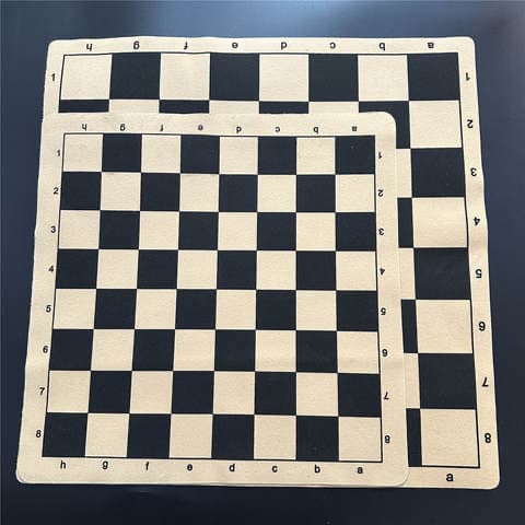 Échiquier de voyage souple, format compact